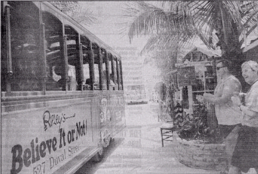 [ Image: A picture of 2 phlockers attacking a trolley with
            Super Soakers